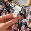 Retro sukienka w print z kołnierzykiem H&M 38 - obrazek 3