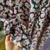 Retro sukienka w print z kołnierzykiem H&M 38 - obrazek 7