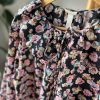 Retro sukienka w print z kołnierzykiem H&M 38 - obrazek 2